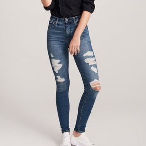 New! Abercrombie & Fitch Simone High Rise Super Skinny Jeans
